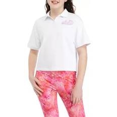 Converse Girls 7-16 Short Sleeve Polo Shirt, White