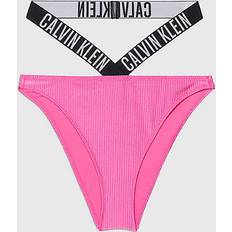 3XL Bikinis Calvin Klein High Leg Bikini Bottoms Intense Power Pink