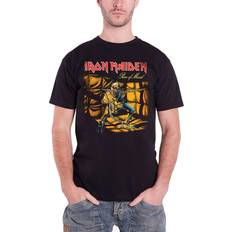 Iron Maiden Piece of Mind Album Cover T Shirt Black