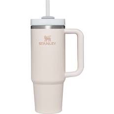 BPA-Free Cups & Mugs Stanley The Quencher H2.0 FlowState Rose Quartz Travel Mug 88.7cl