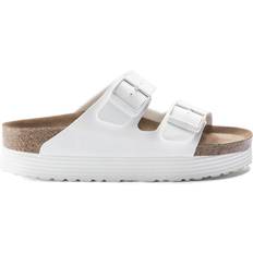 Birkenstock Arizona Platform Vegan - White