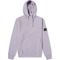 Stone Island Garment Dyed French Terry Hoodie - Lavender