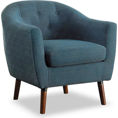 Homelegance Flett Blue Lounge Chair 80cm