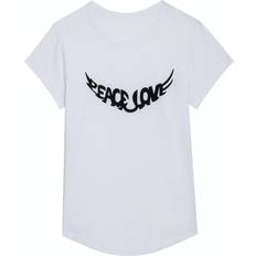 Zadig & Voltaire Woop Peace Love Wings T-shirt white