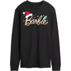 Airwaves Men's Barbie Holiday Long Sleeve T-shirt Black