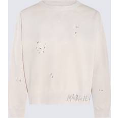 Clothing Maison Margiela Off-White Handwritten Sweatshirt Dirty ecru