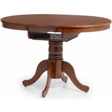 Brown Dining Tables Julian Bowen Canterbury Mahogany Dining Table 90x120cm