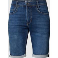 MAC Jeansshorts blau