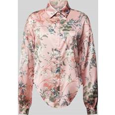 Guess Blouses Guess All Over Print Shirt Pink