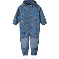 Name It Soft Shell Overalls Children's Clothing Name It Alfa Softshell Overall - Bering Sea (13214560)