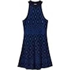 Desigual Women Dresses Desigual Women's Vest_EL Havre Dress, Blue
