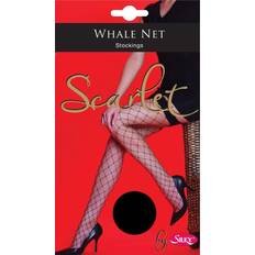 Clothing Silky Womens/Ladies Scarlet Whale Net Stockings 1 Pair Black