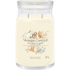 Yankee Candle Soft Wool & Amber Neutrals Scented Candle 567g