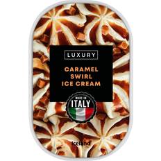 Iceland Luxury Caramel Swirl Ice Cream 90cl 1pack