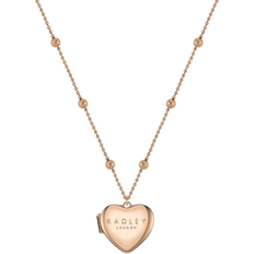 Radley Love Letters Locket Necklace - Rose Gold