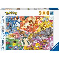 Family Puzzle Jigsaw Puzzles Ravensburger Pokemon All Stars 5000 Pieces