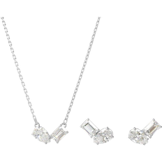 Swarovski Jewellery Sets Swarovski Mesmera Set - Silver/Transparent