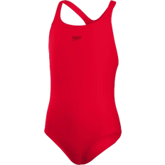 Speedo Girl's Eco Endurance+ Medalist Swimsuit - Red