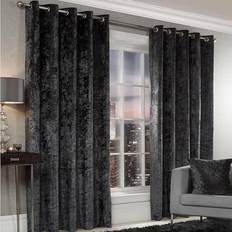 Polyester Curtains & Accessories Alan Symonds Crushed Velvet 116.8x137.2cm