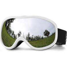 Sposune OTG Ski Goggles - White/Black