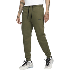 Organic - Organic Fabric Trousers Nike Men's Sportswear Tech Fleece - Medium Olive/Black