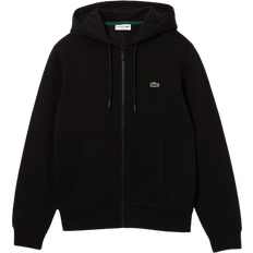 Lacoste Tops Lacoste Men's Kangaroo Pocket Fleece Sweatshirt - Black