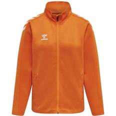 Hummel Kid's Core XK Poly Zip Sweat - Orange Tiger (212652-5190)