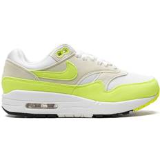 Nike Air Max - Women Shoes Nike Air Max 1 W - White/Sea Glass/Black/Volt