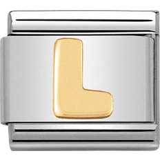 Nomination Composable Classic Link Letter L Charm - Silver/Gold