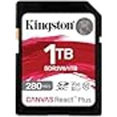 64 GB - SDXC Memory Cards & USB Flash Drives Kingston Canvas React Plus 1TB SDXC Memory Card