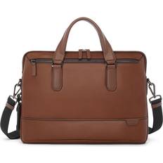 Clothing Tumi Sycamore Slim Leather Briefcase, Cognac