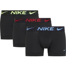 Nike Everyday Essentials Micro Trunks 3-pack - Black/Volt/Uni Blue/Uni Red