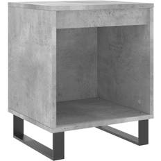 vidaXL 830740 concrete gray Bedside Table 35x40cm