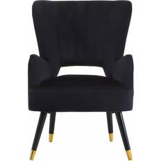 Premier Housewares Cut Out Black Armchair 92cm