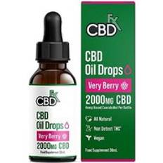 CBDFx Very Berry Oil Drops 2000mg