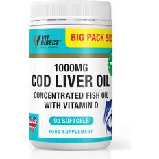 Vit Direct Cod Liver Oil 1000mg Softgel