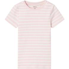 Name It Kid's Slim Fit T-shirt - Parfait Pink (13231025)