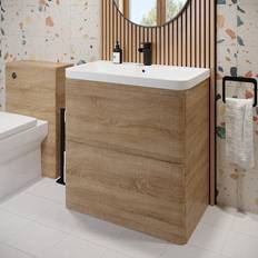 Regis Regis Wood Free Standing Vanity Unit Basin