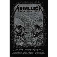 Metallica Black Album Poster Poster multicolour