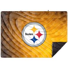 Rumpl Pittsburgh Steelers 75'' Geo Original Puffy Blanket Brown