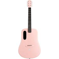 Lava Lava Music Me 4 Carbon Fiber 38" Acoustic-Electric Guitar With Airflow Bag Pink