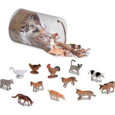 Toysmith Terra Farm Animal Figures 60-Piece Set