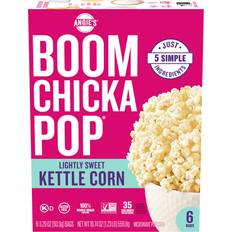 Angie's BoomChickaPop Gluten Free Microwave Popcorn Lightly Sweet Kettle Corn 6