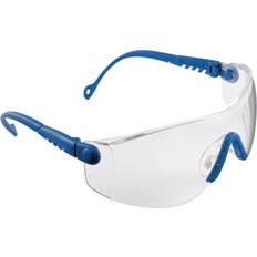 Honeywell 1004949 Op-Tema Safety Spectacles With Blue Frame & Clear Fog-Ban Lens