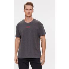 Grey - Men Sleepwear Hugo Loungewear Linked T Shirt Grey