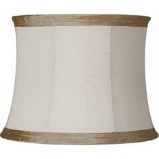 Springcrest Ivory Linen with Taupe Trim