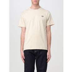 Fred Perry Beige T-shirts & Tank Tops Fred Perry T-Shirt Men colour Beige