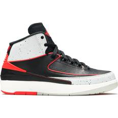 Nike Air Jordan 2 Retro GS - Black/Infrared 23/Pure Platinum White
