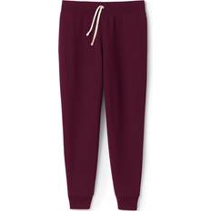 Lands' End Men Clothing Lands' End Men's School Uniform Adult Fleece Jogger Sweatpants Burgundy