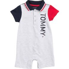 Tommy Hilfiger Boys Playsuits Tommy Hilfiger Boy's Colorblock Logo Romper - White